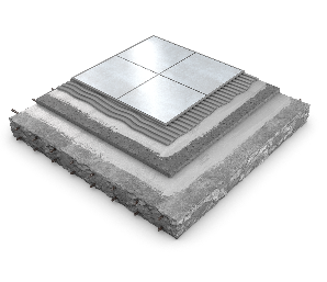 Система укладки керамогранита на пол